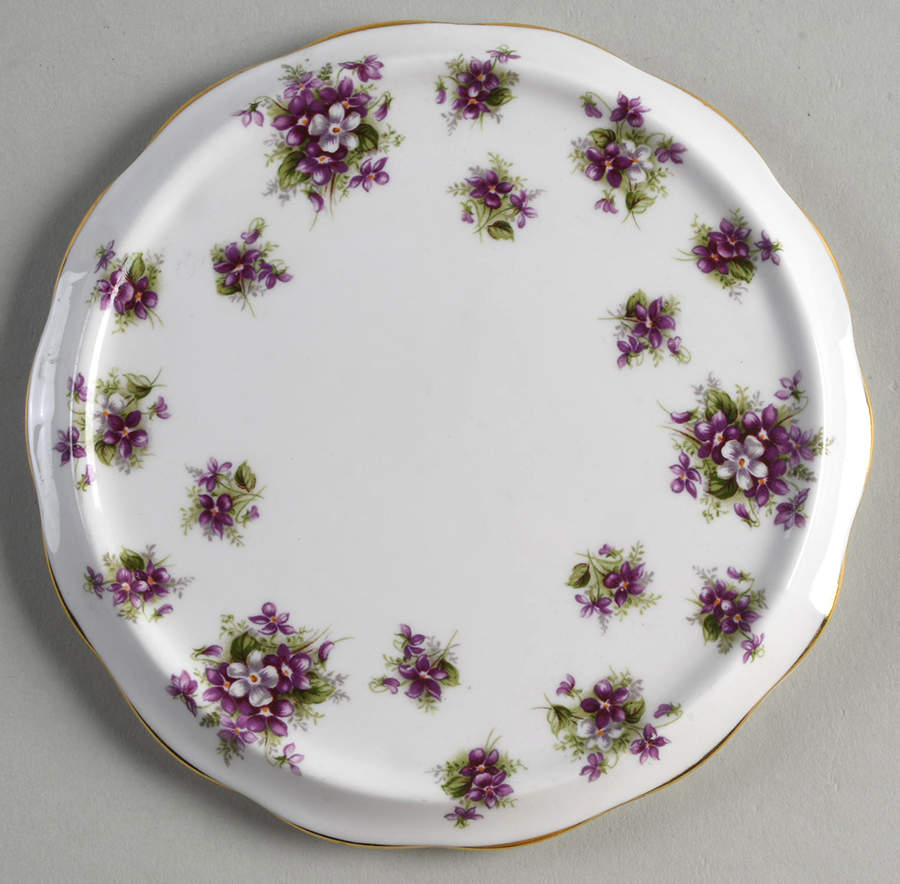 Sweet Violets Tea Tile by Royal Albert-1