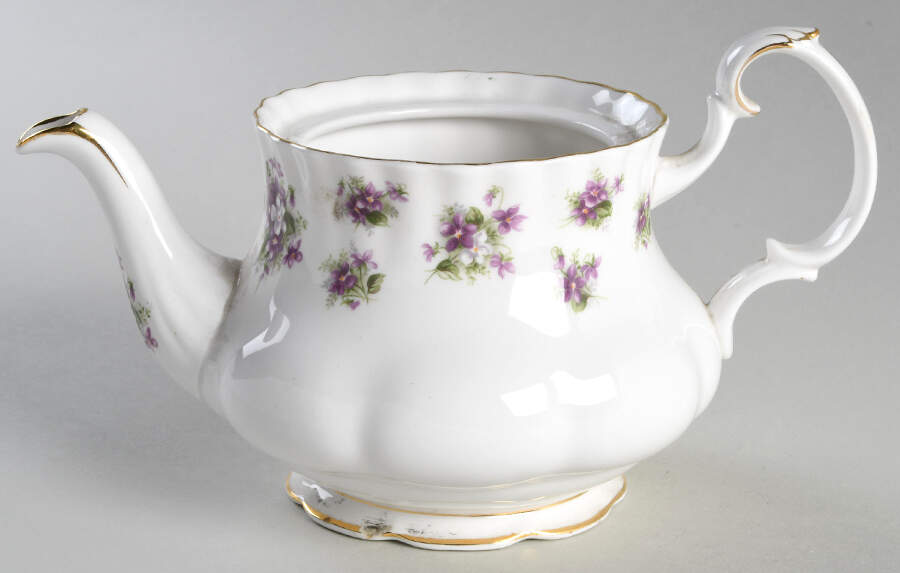 Sweet Violets Mini Teapot No Lid by Royal Albert-1