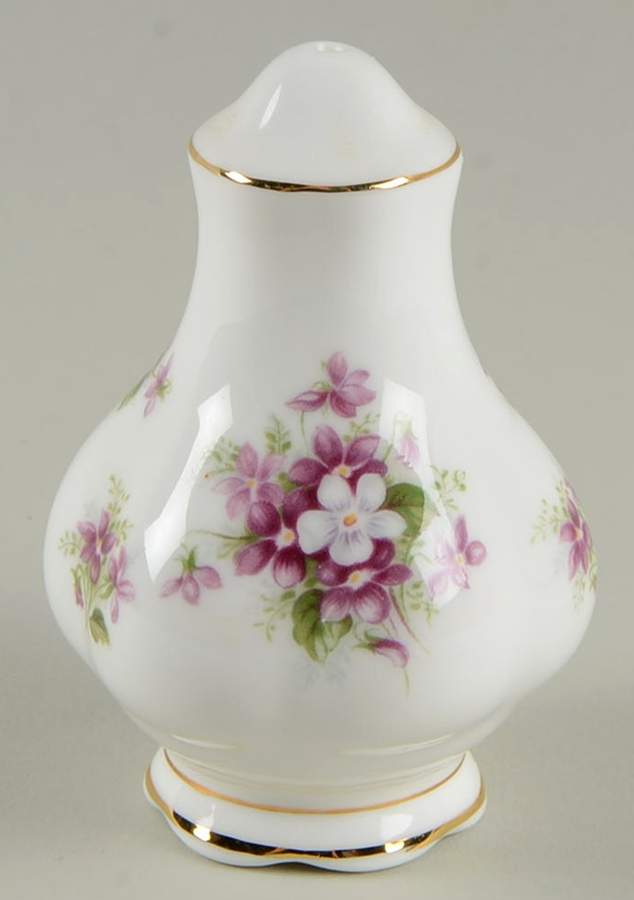 Sweet Violets Salt Shaker by Royal Albert-1