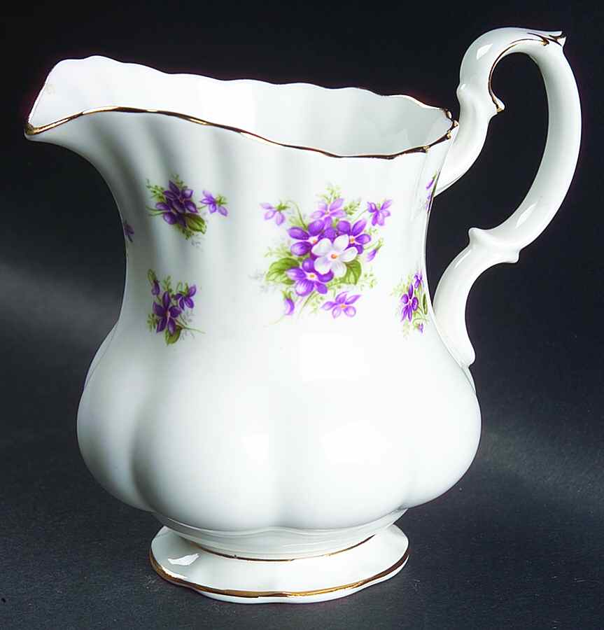 Sweet Violets Creamer by Royal Albert-1