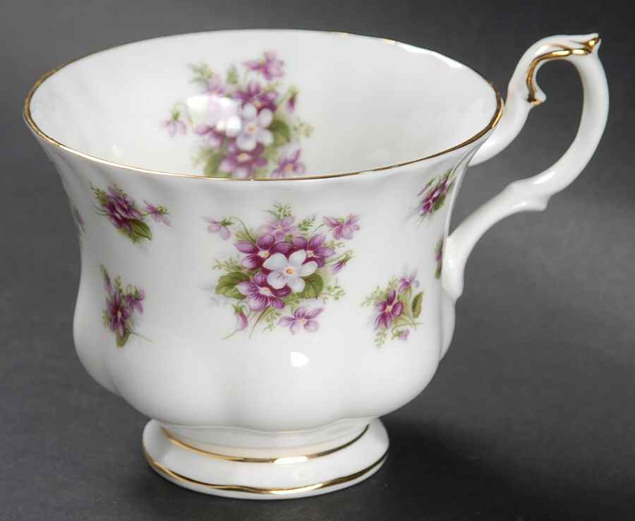 Sweet Violets Snack Cup by Royal Albert-1