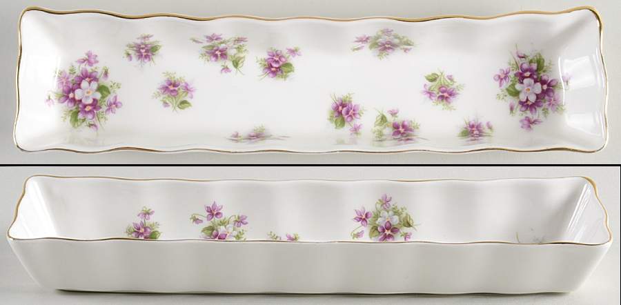 Sweet Violets Mint Tray by Royal Albert-1