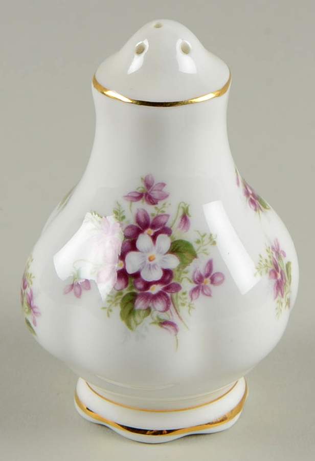 Sweet Violets Salt Shaker by Royal Albert-1