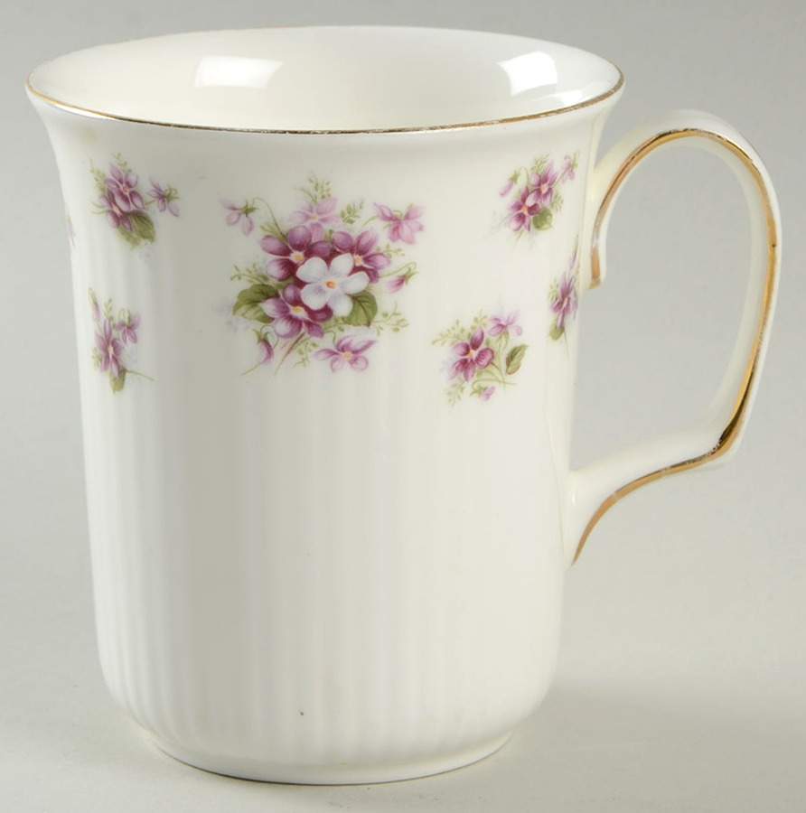Sweet Violets Beaker (English Mug) by Royal Albert-1
