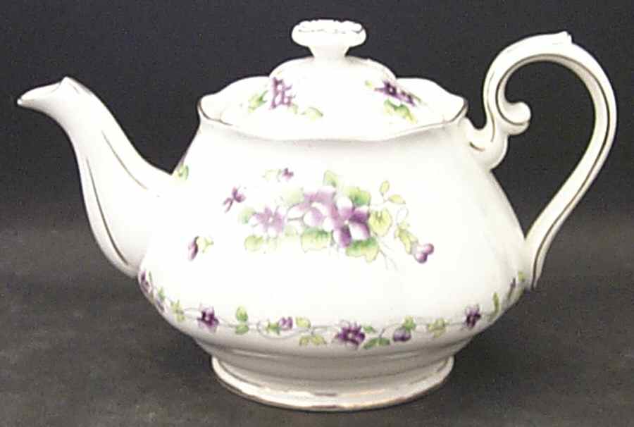 Sweet Violet Small Teapot & Lid by Royal Albert-1