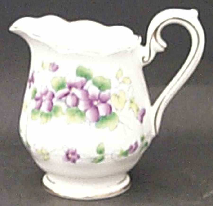 Sweet Violet Mini Creamer by Royal Albert-1