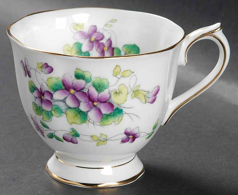 Sweet Violet Footed Cup by Royal Albert-1