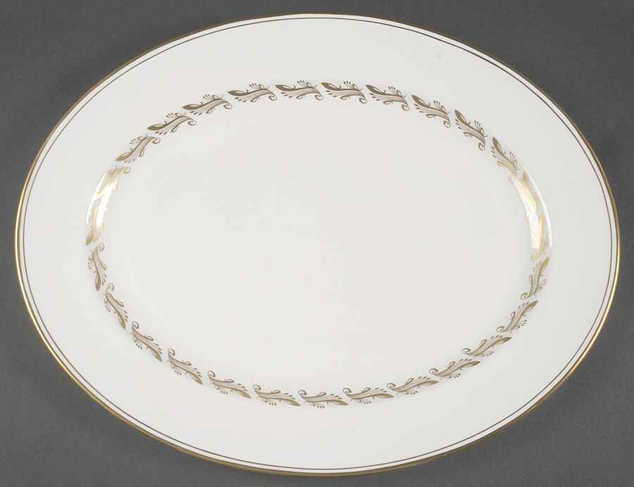Symphony 15" Oval Serving Platter by Royal Albert-1