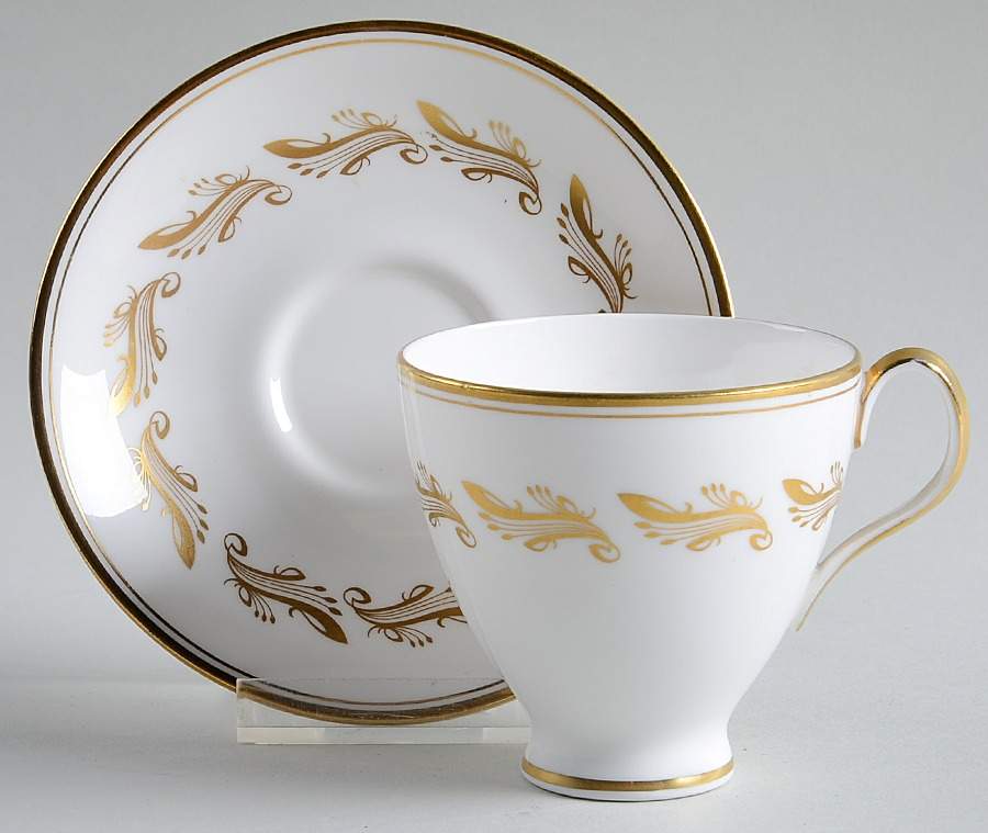 Symphony Footed Demitasse Cup & Saucer Set by Royal Albert-1