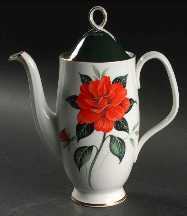Tahiti Coffee Pot & Lid by Royal Albert-1