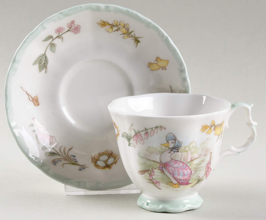 Teatime Collection Footed Cup & Saucer Set by Royal Albert-1