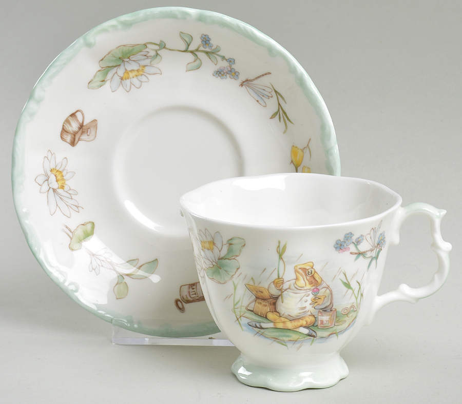 Teatime Collection Footed Cup & Saucer Set by Royal Albert-1