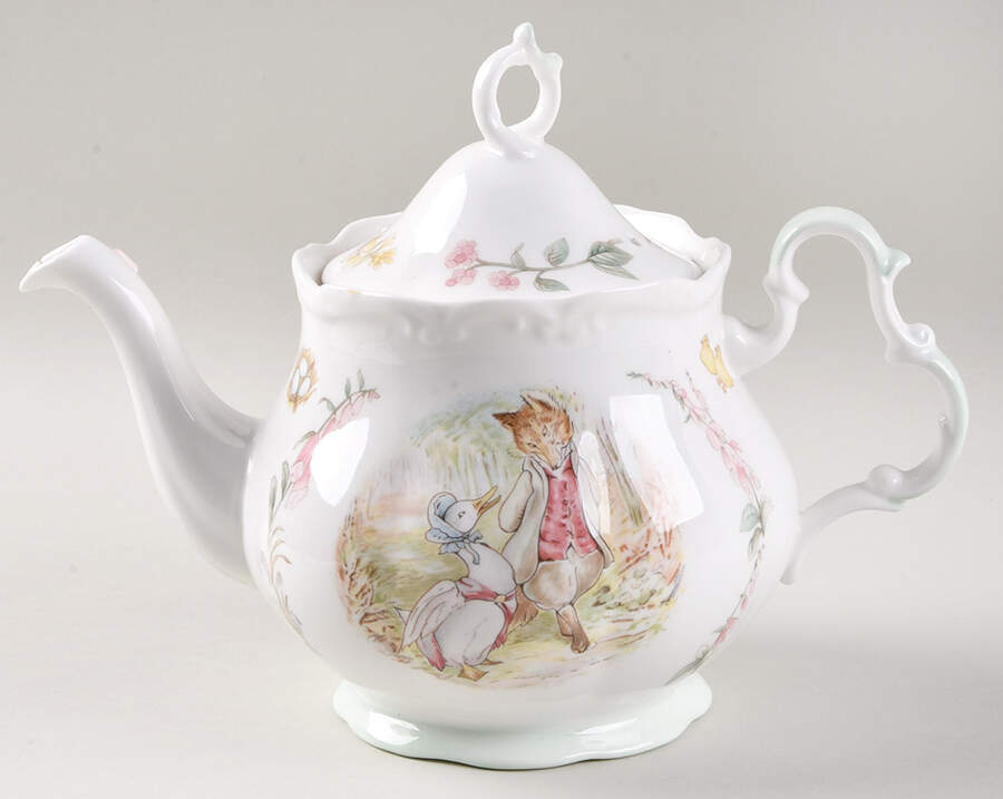 Teatime Collection Teapot & Lid by Royal Albert-1