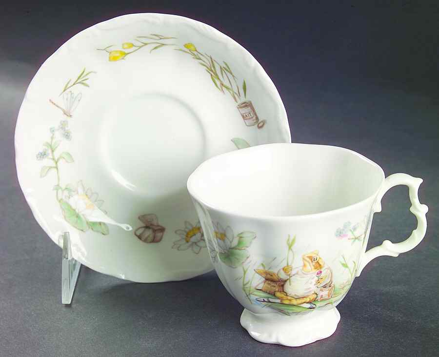 Teatime Collection Footed Cup & Saucer Set by Royal Albert-1
