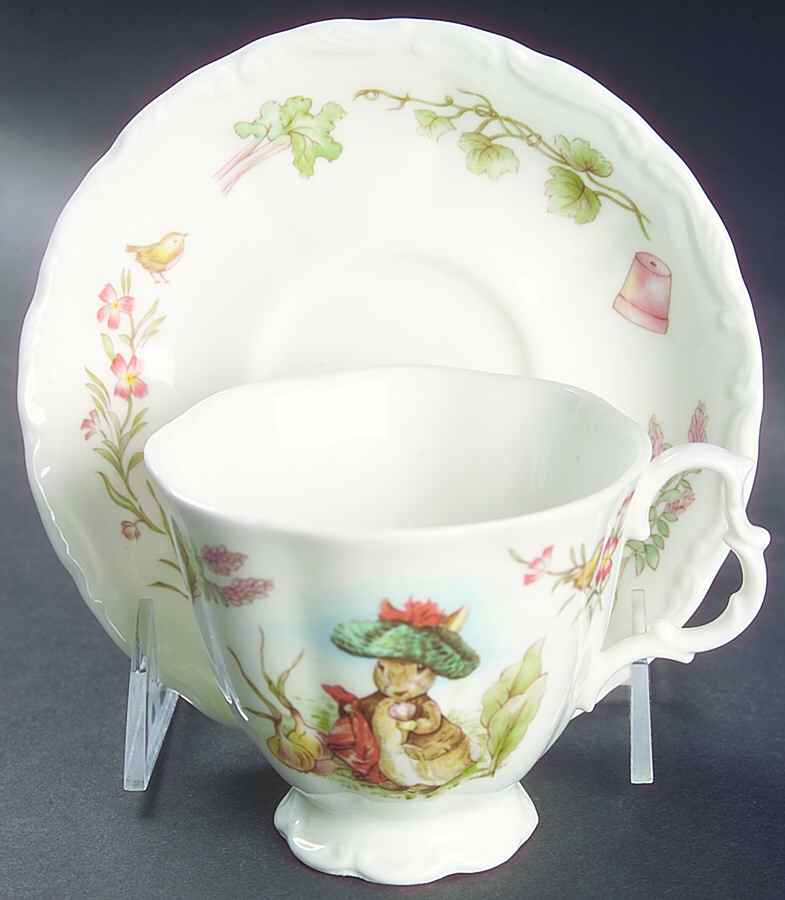 Teatime Collection Footed Cup & Saucer Set by Royal Albert-1