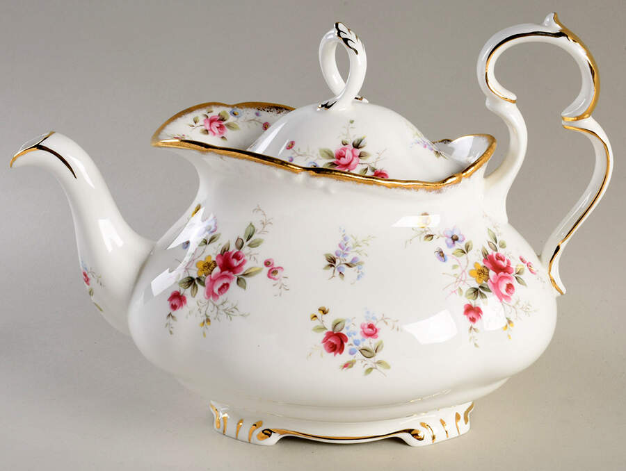 Tenderness Teapot & Lid by Royal Albert-1