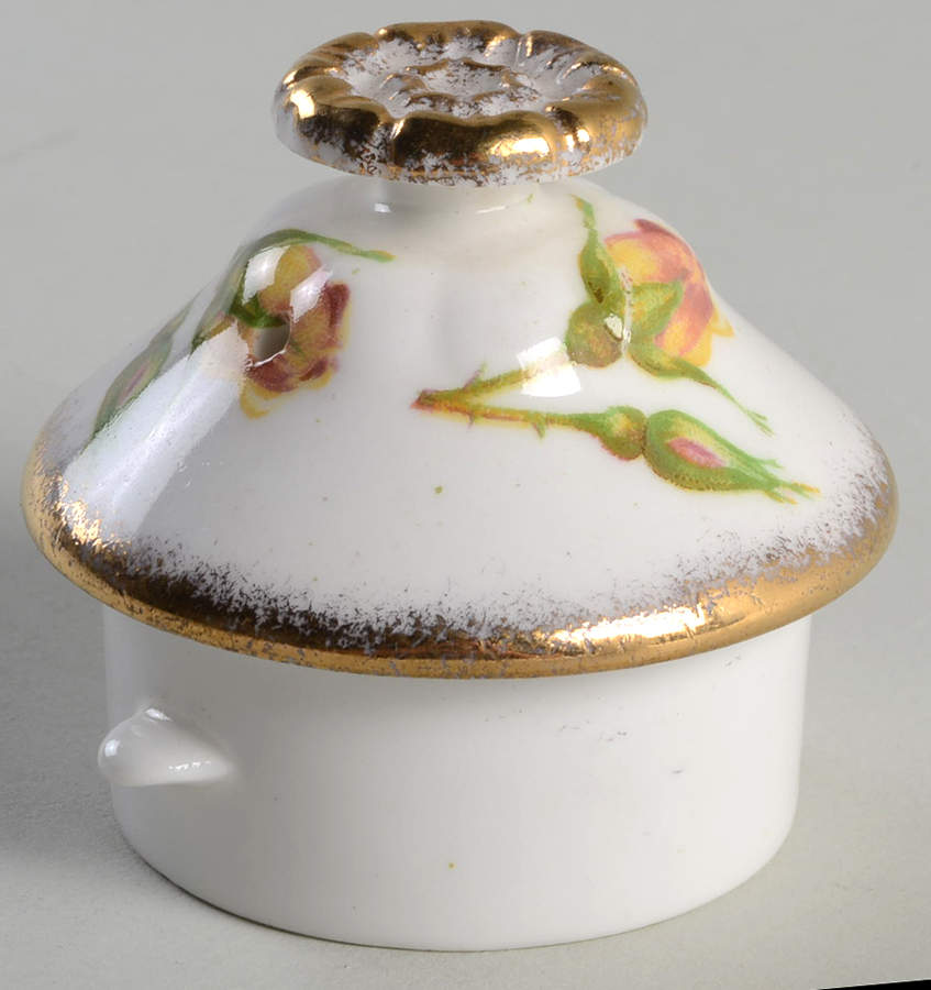 Tea Rose Yellow Lid for Mini Coffee Pot by Royal Albert-1