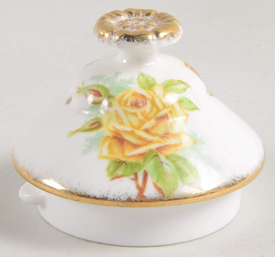 Tea Rose Yellow Lid for Coffee Pot by Royal Albert-1