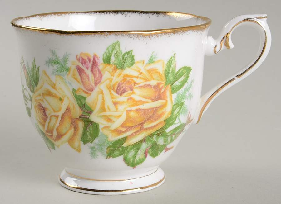 Tea Rose Yellow Footed Cup by Royal Albert-1