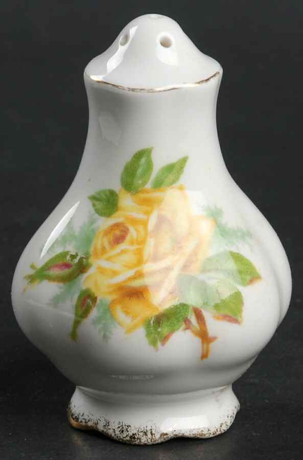 Tea Rose Yellow Salt Shaker by Royal Albert-1