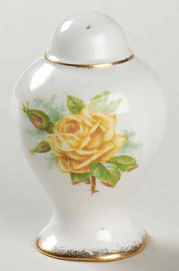 Tea Rose Yellow Salt Shaker by Royal Albert-1