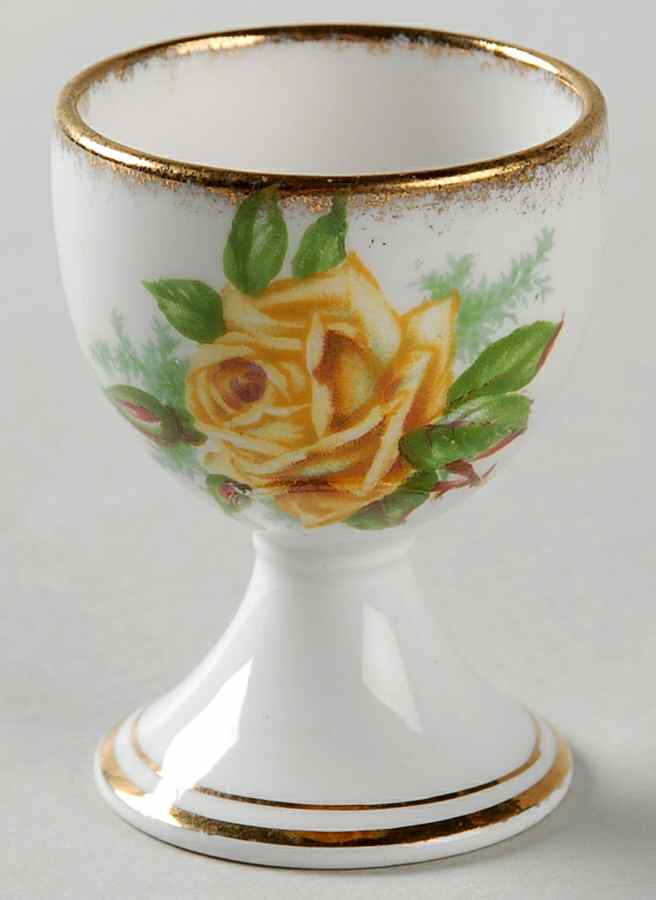 Tea Rose Yellow Single Egg Cup by Royal Albert-1