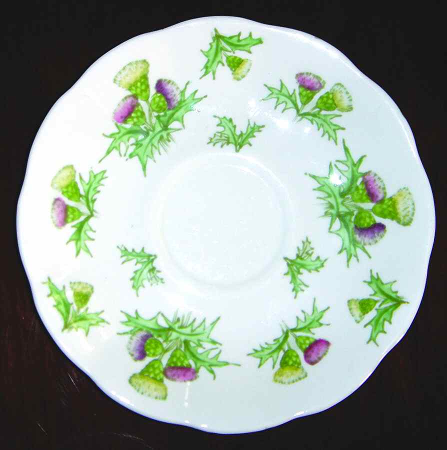 Thistle Saucer by Royal Albert-1