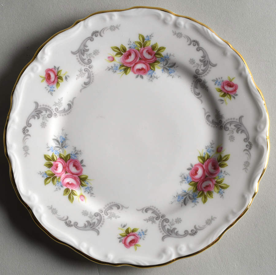 Tranquillity Bread & Butter Plate by Royal Albert-1