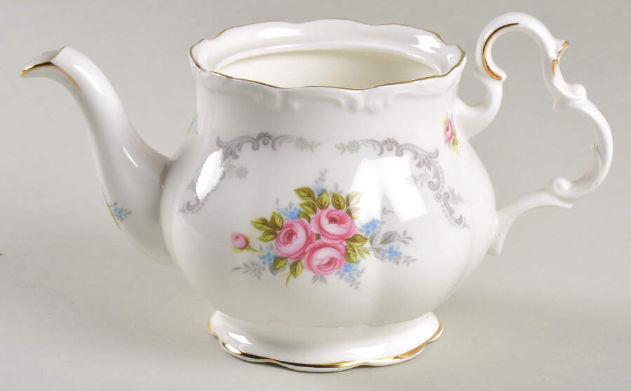 Tranquillity Mini Teapot No Lid by Royal Albert-1