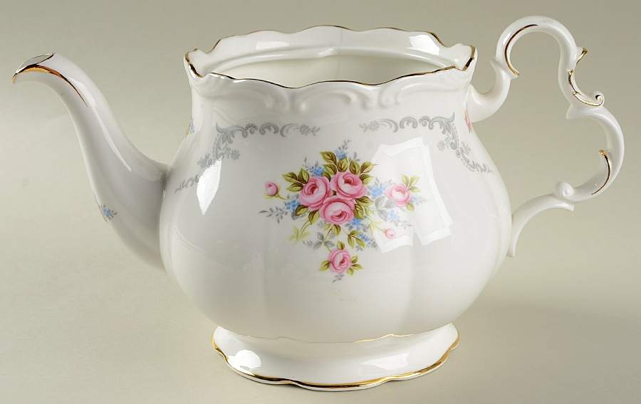 Tranquillity Teapot No Lid by Royal Albert-1
