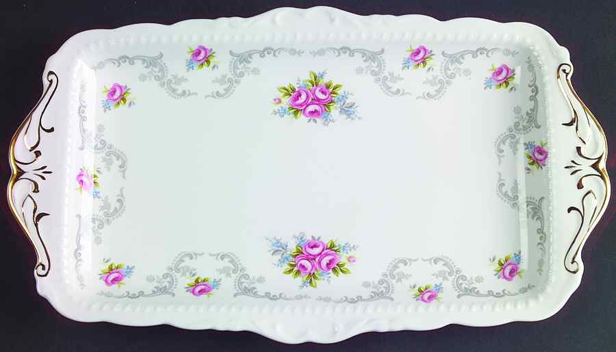 Tranquillity Large Sandwich Tray by Royal Albert-1