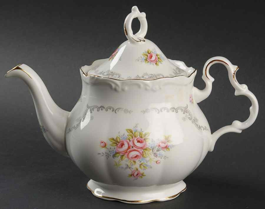 Tranquillity Small Teapot & Lid by Royal Albert-1