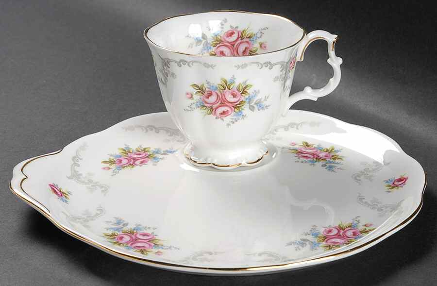 Tranquillity Snack Plate & Cup Set by Royal Albert-1