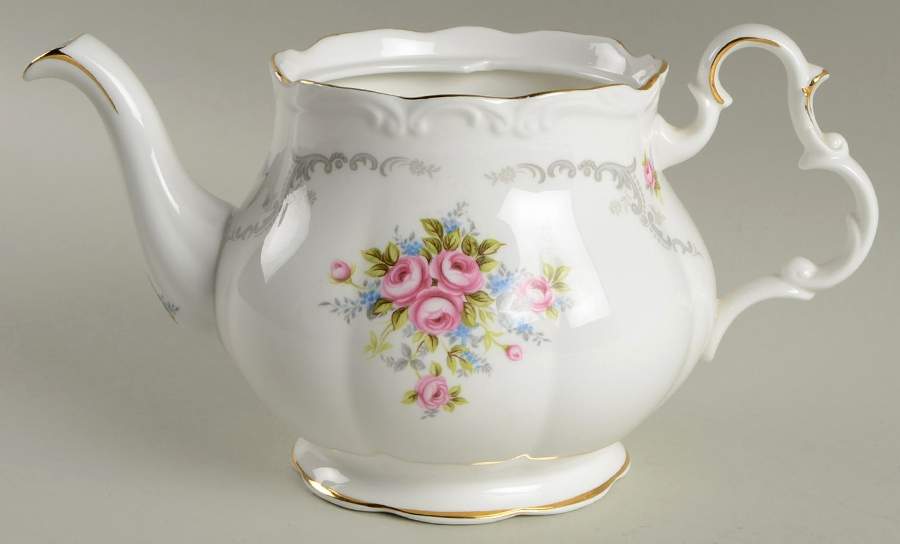 Tranquillity Small Teapot No Lid by Royal Albert-1
