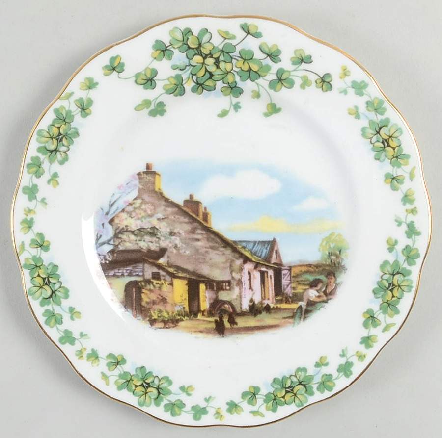 Traditional British Songs Bread & Butter Plate by Royal Albert-1