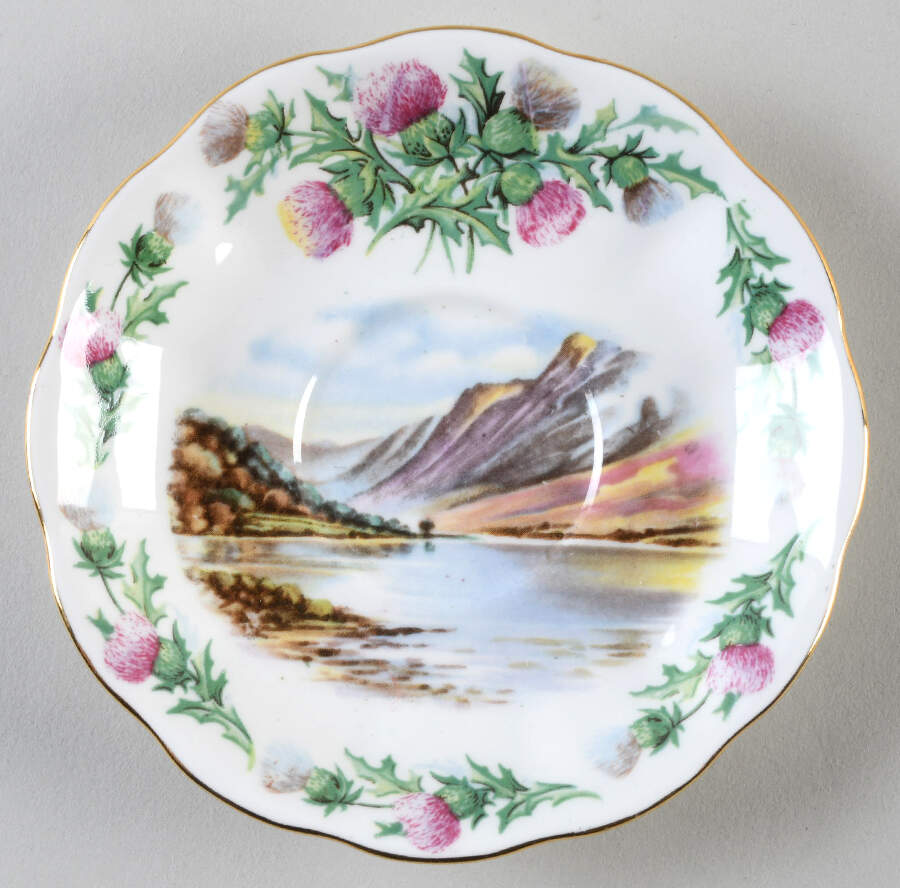 Traditional British Songs Saucer for Footed Cup by Royal Albert-1