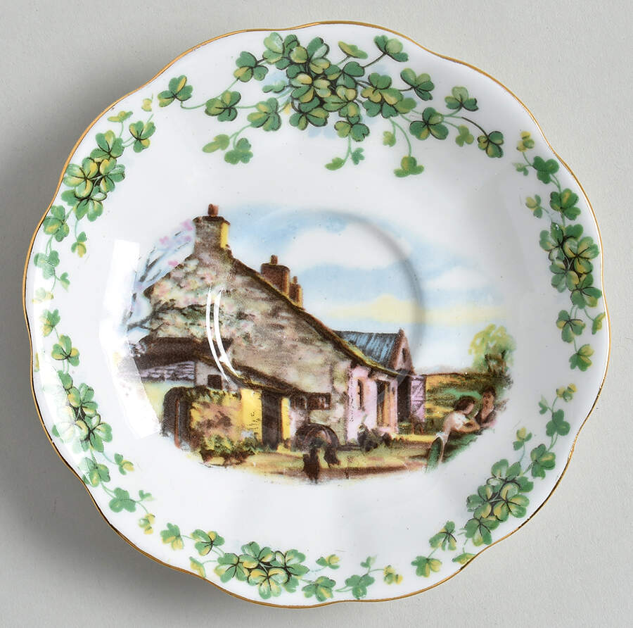 Traditional British Songs Saucer for Footed Cup by Royal Albert-1