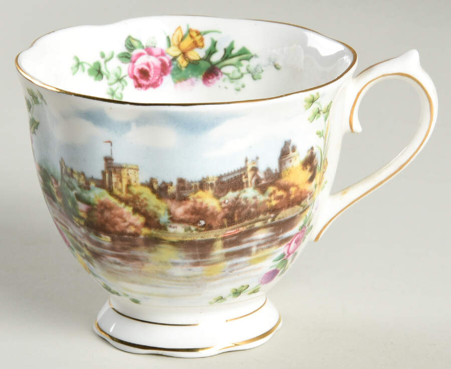 Traditional British Songs Footed Cup by Royal Albert-1