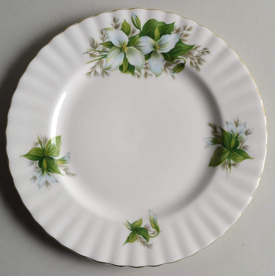 Trillium Salad Plate by Royal Albert-1