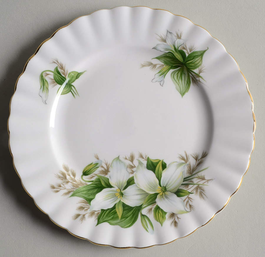 Trillium Bread & Butter Plate by Royal Albert-1