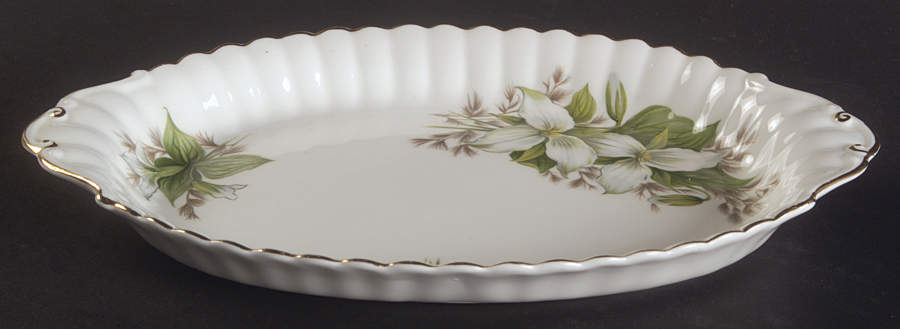 Trillium Tray for Creamer & Open Sugar by Royal Albert-1