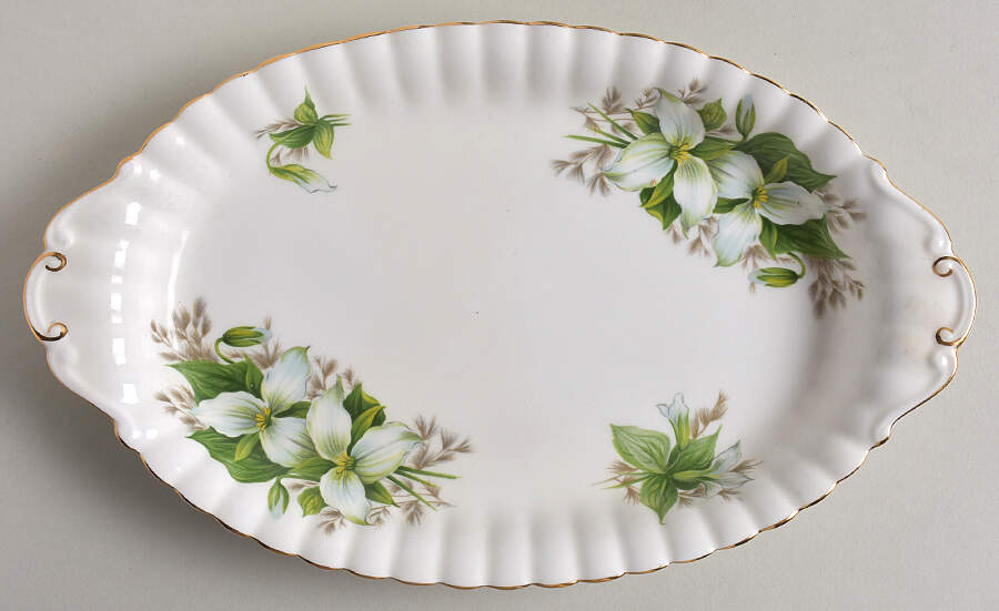 Trillium Tray for Creamer & Sugar with Lid by Royal Albert-1