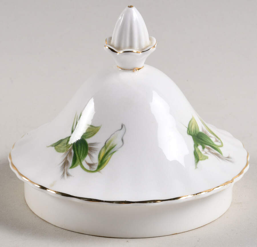 Trillium Lid for Small Teapot by Royal Albert-1