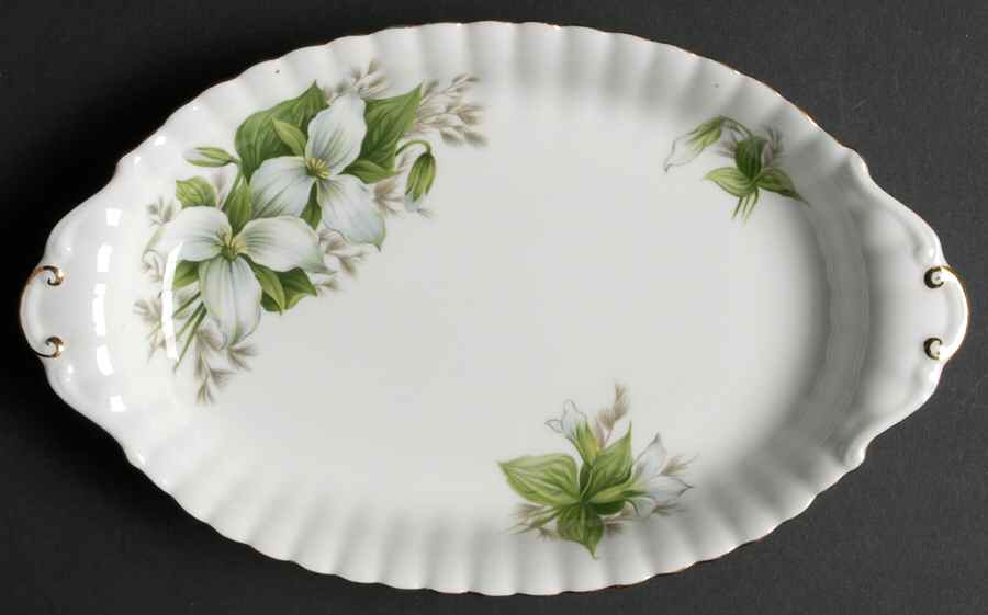 Trillium Tray for Mini Creamer & Open Sugar by Royal Albert-1