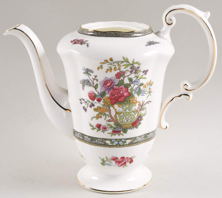 Tree of Kashmir Coffee Pot No Lid by Royal Albert-1