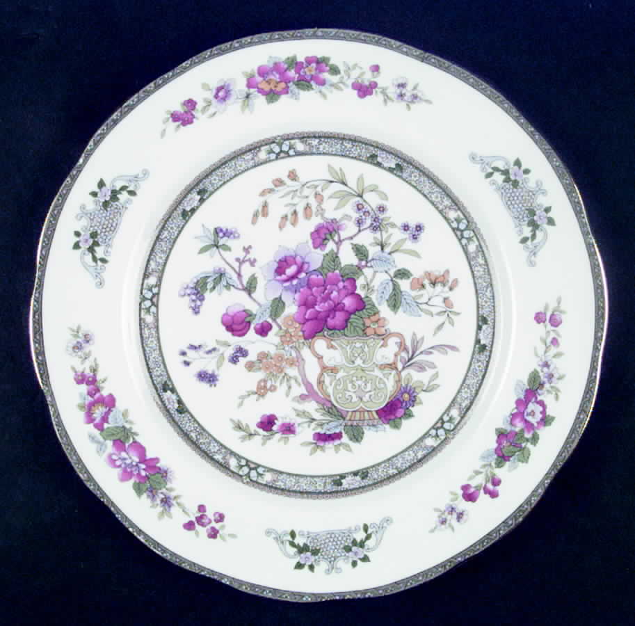 Tree of Kashmir Dinner Plate by Royal Albert-1