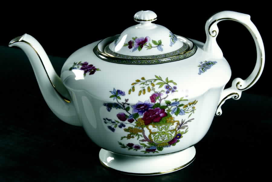 Tree of Kashmir Teapot & Lid by Royal Albert-1