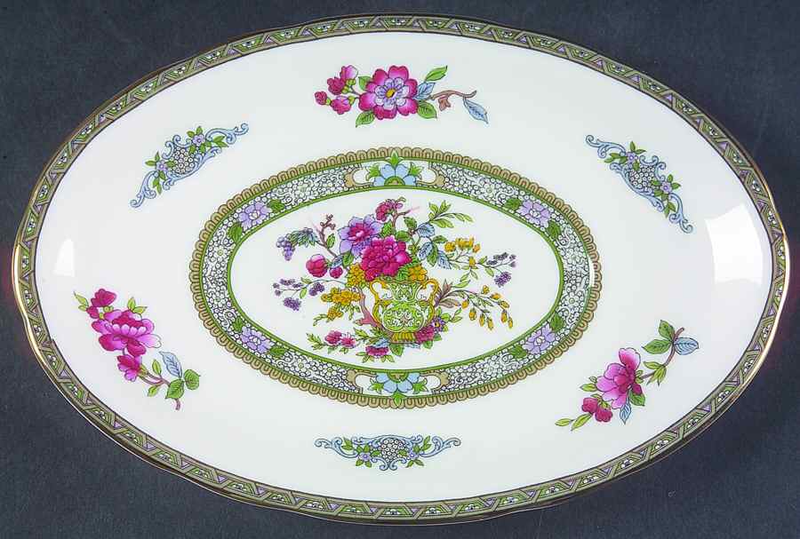 Tree of Kashmir Underplate for Gravy Boat by Royal Albert-1