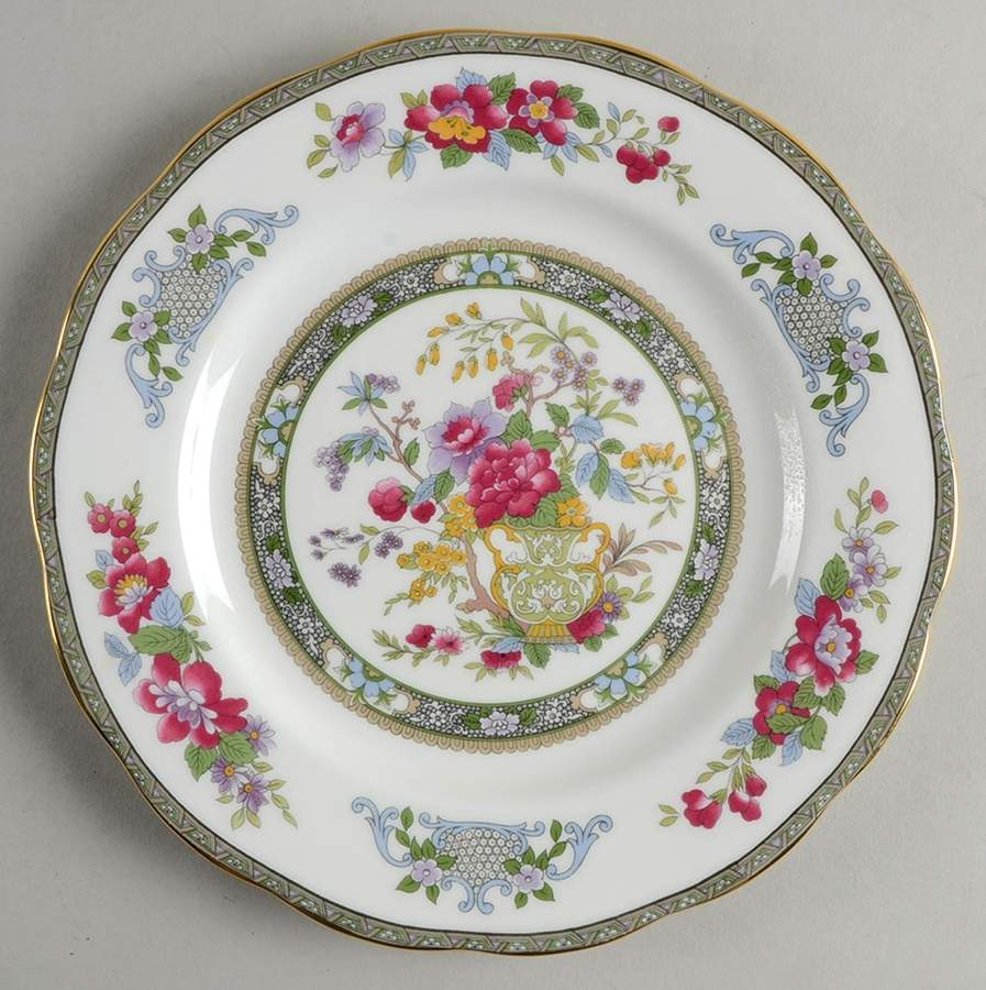 Tree of Kashmir Salad Plate by Royal Albert-1