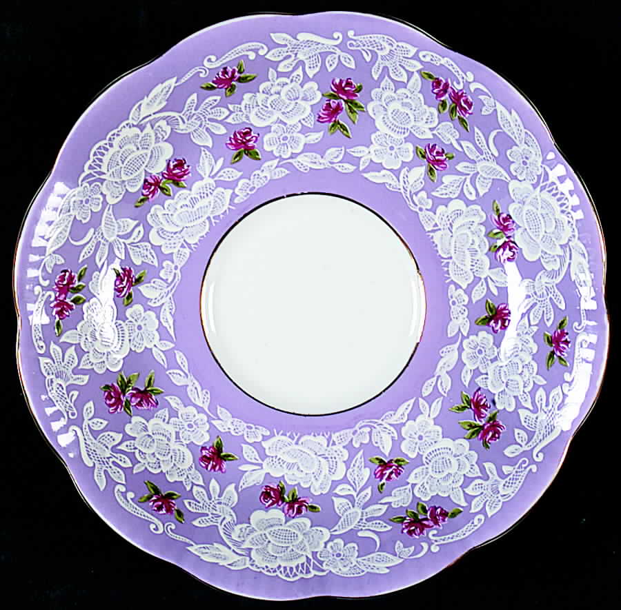 True Love Purple Saucer by Royal Albert-1